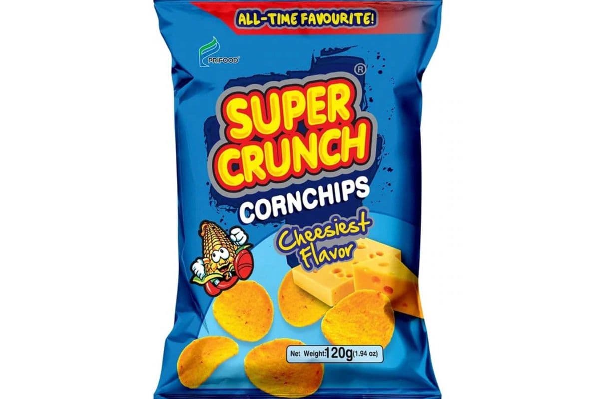 Super Crunch Cornchips Cheese Flavor