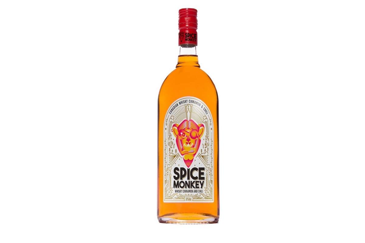 SPICE MONKEY CINNAMON LIQUEUR 750 ML (1 x 750 ML)