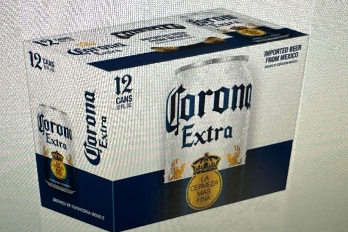 Corona Sleek Beer (12 x 355 ml Cans)