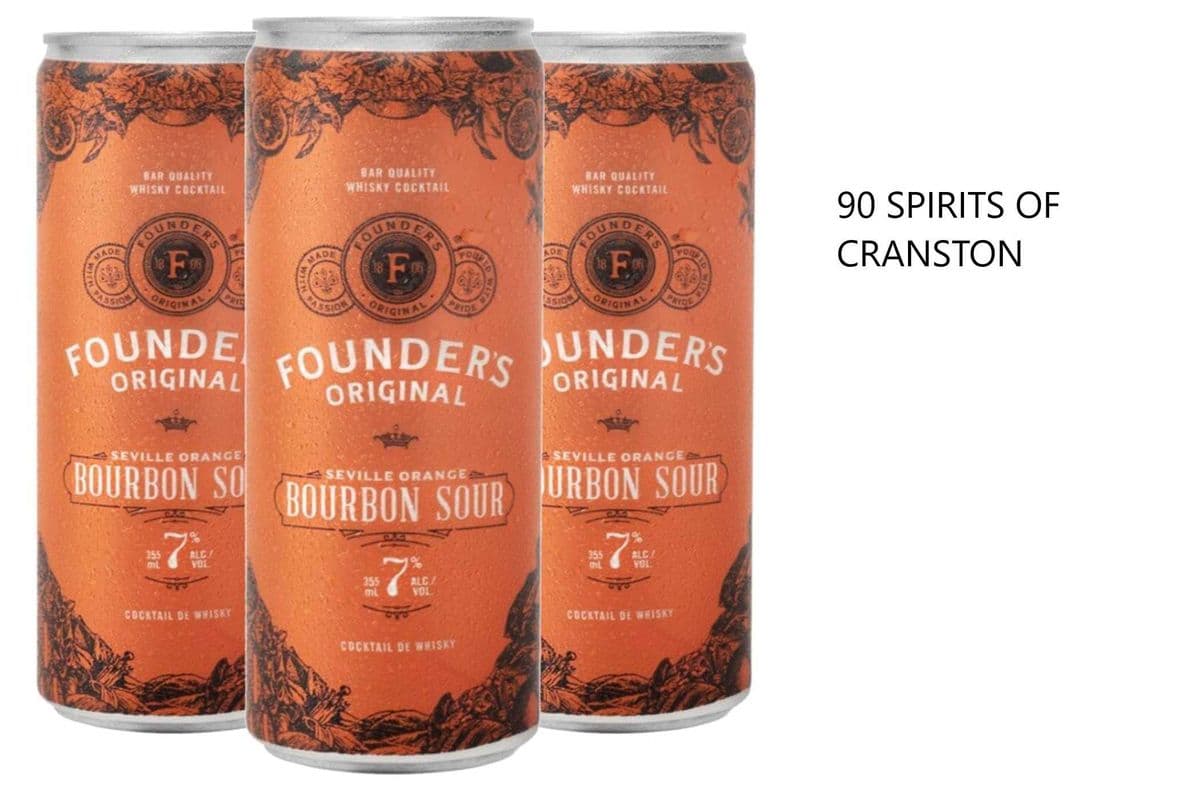 FOUNDERS ORIGINAL BOURBON SOUR 4 CANS (1 x 4x355ML)