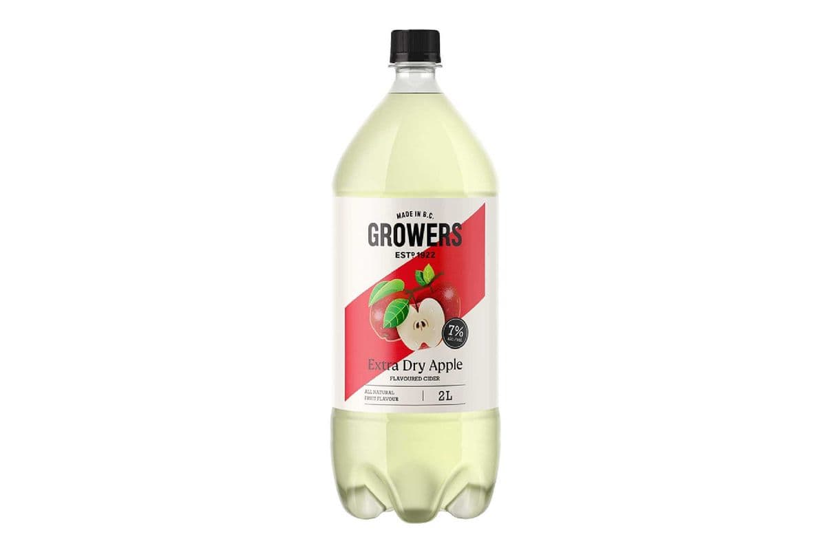 Growers Extra Dry Apple (1 x 2L)