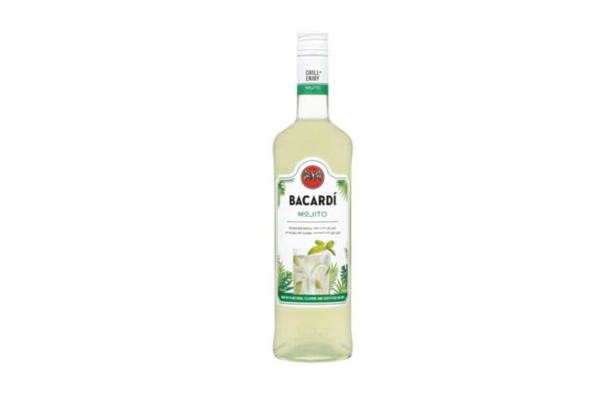 Bacardi Rts Mojito Cocktail 750ml (1 x 750 ml Bottle)