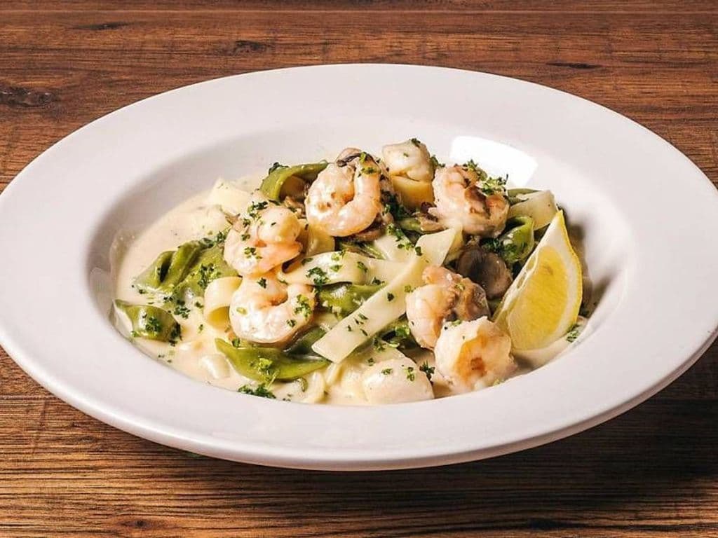 Seafood Fettuccine Alfredo