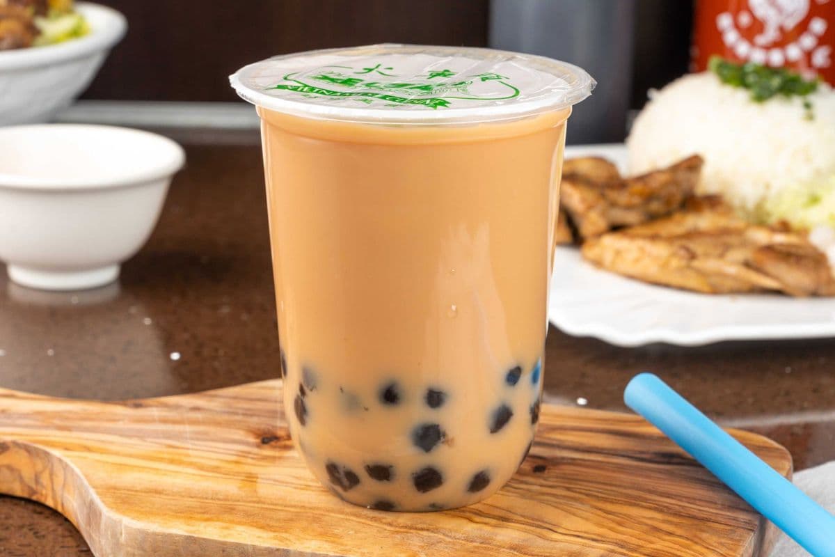 007 - Black Tea with Condensed Milk and Ice（冻奶茶) - Tra Sua Da