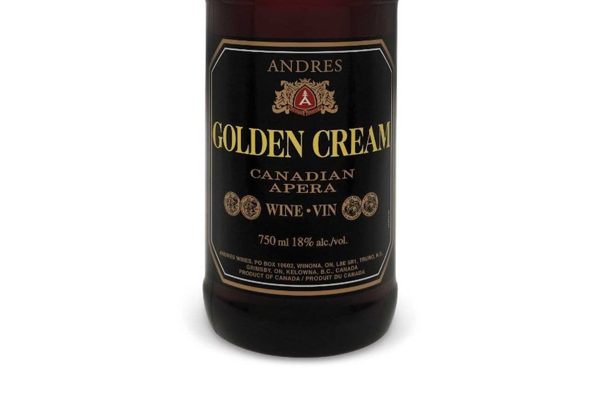 Andres Golden Cream Fortified Wine 750ml (1 x 750ml)