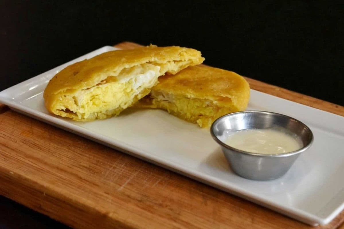 Egg Arepa-Arepa de huevo