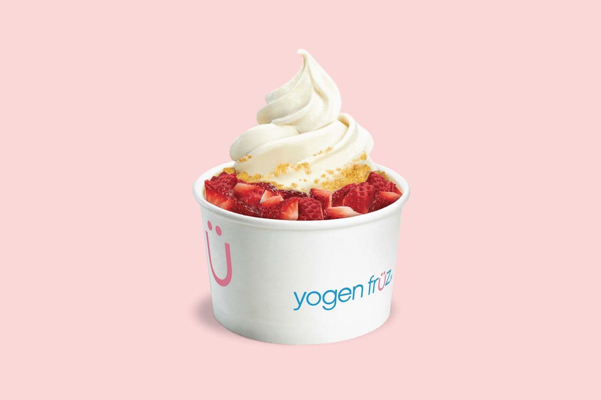 Strawberry Cheesecake Froyo