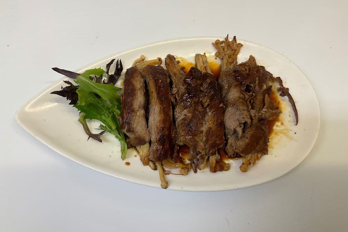 9. Enoki Beef Roll (6 pcs)