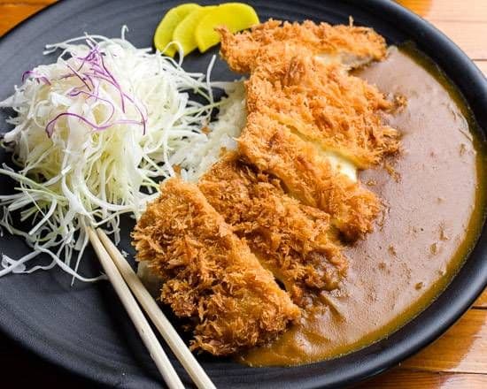 Pork Loin with Cheese and Curry
