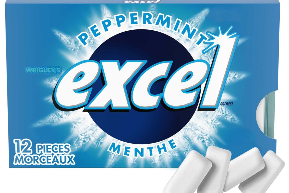 Excel Gum - Peppermint - 12 Pieces