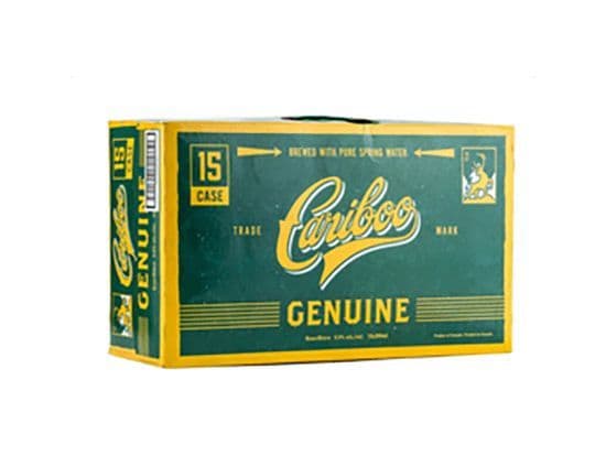 Cariboo Genuwine 15can, 355mL domestic (5.50% ABV)