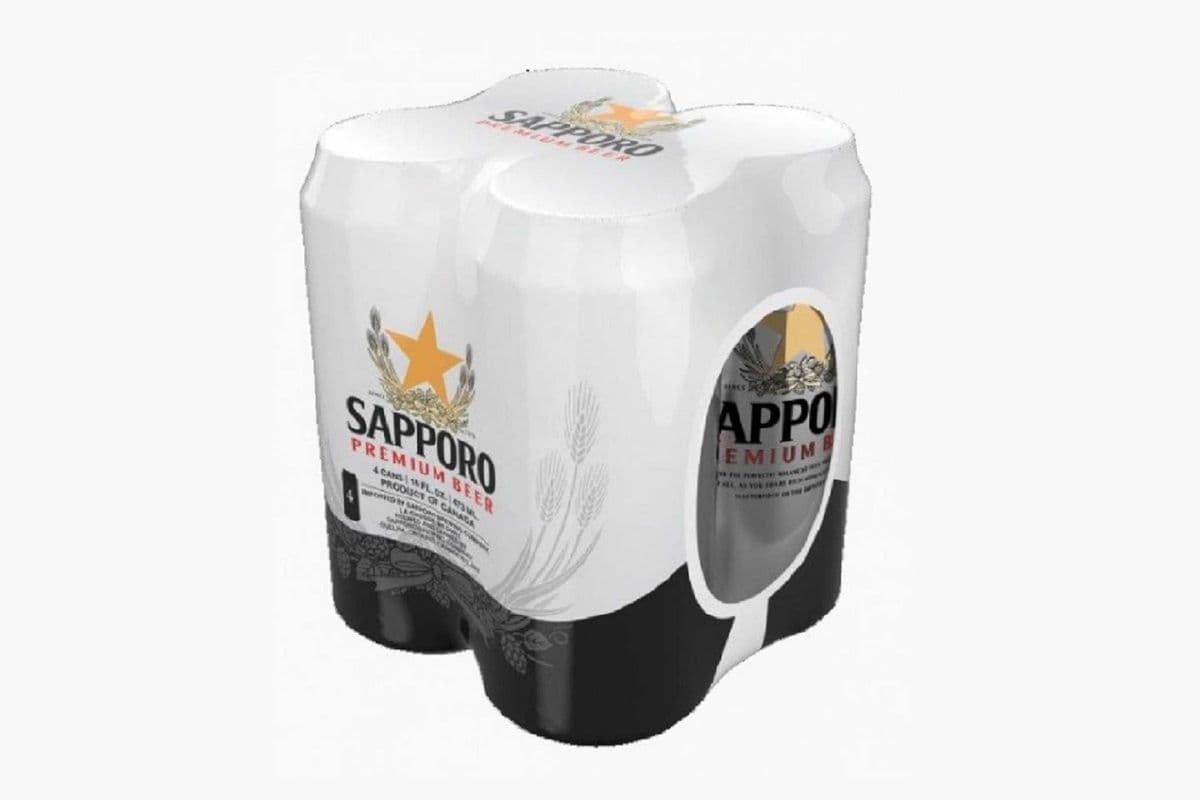Sapporo (4 Pack Cans) (4 x 500 ml)