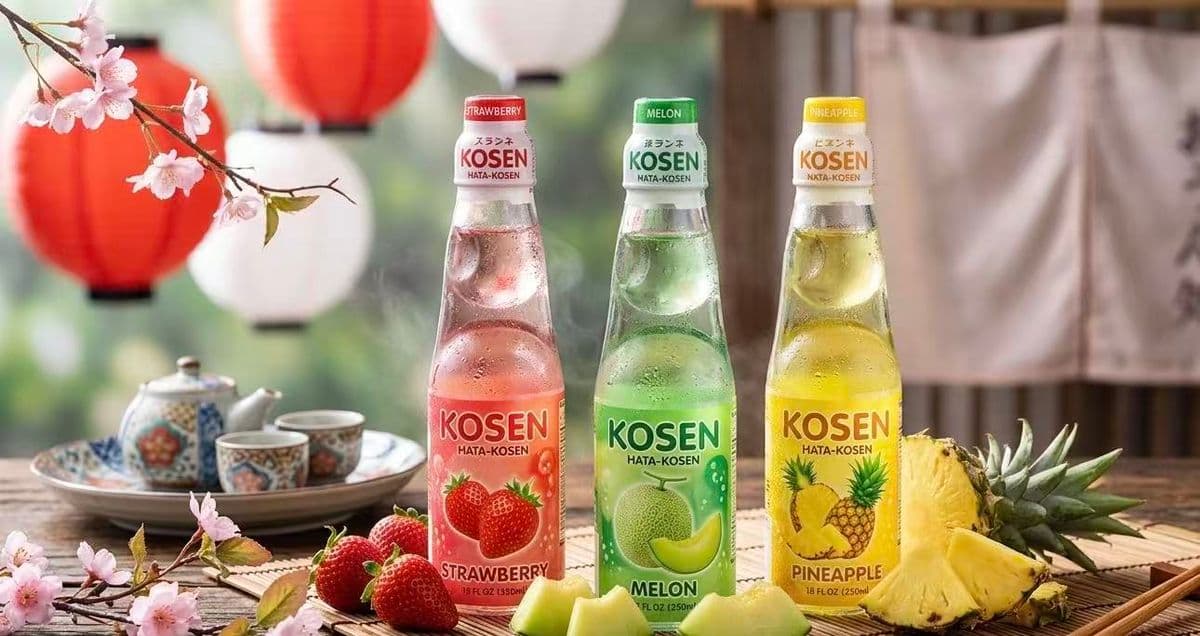 Assorted Ramune Soda / Soda japonais Ramune