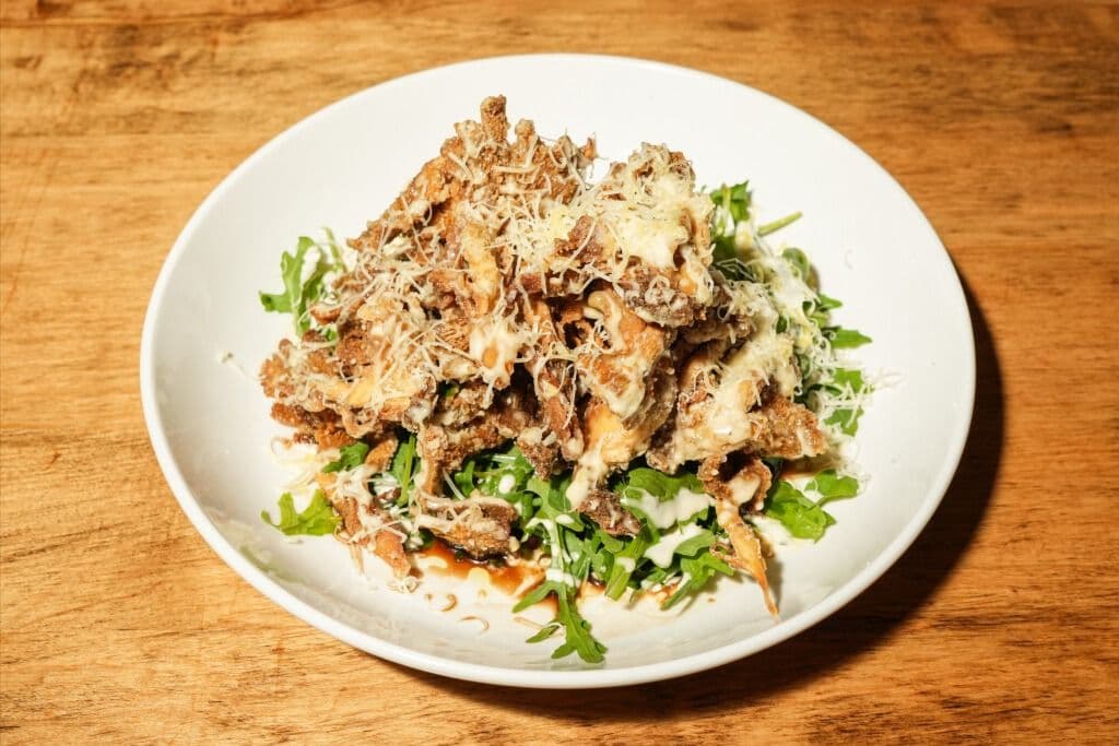 Crispy Mushroom Salad