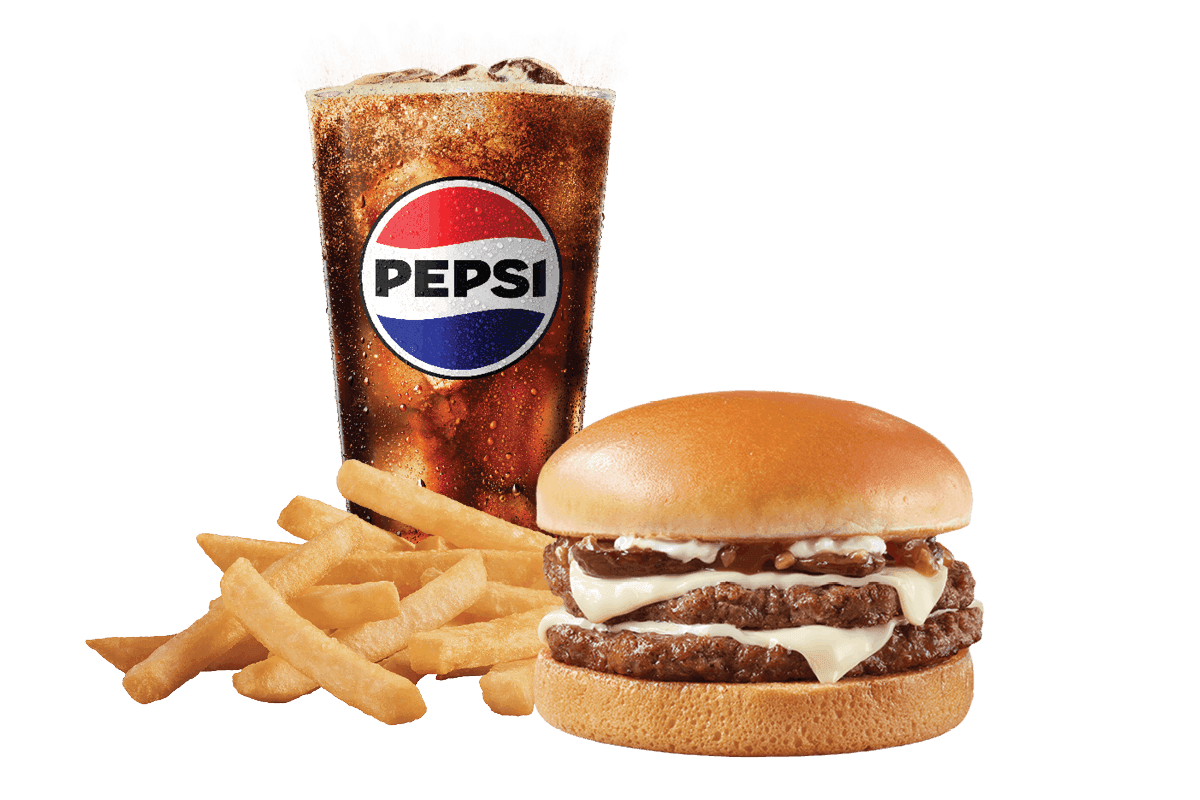 Mushroom Cheeseburger Signature Stackburger™ Combo