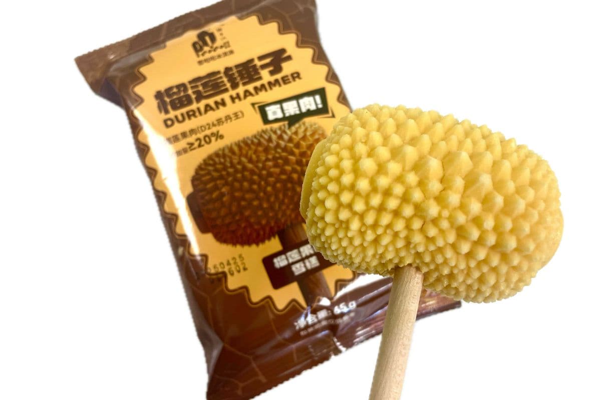 Durian Ice Cream(65g)榴莲果肉雪糕