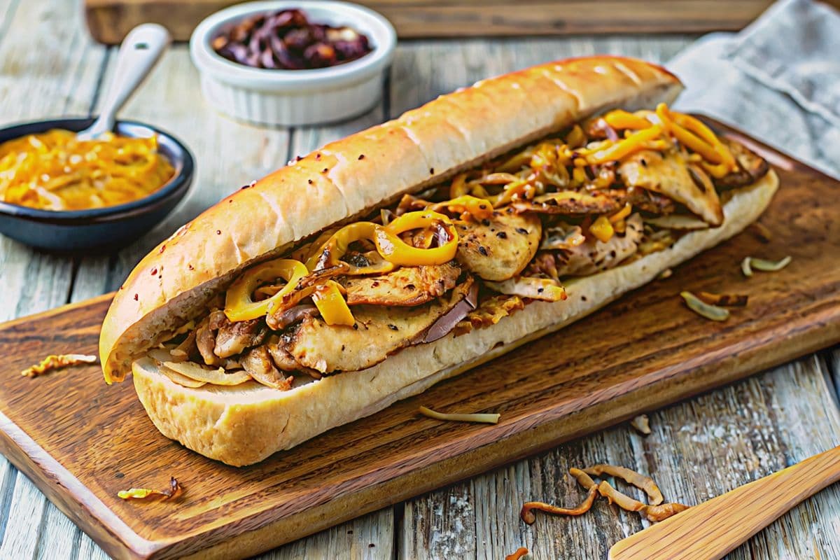 10'' Philly Poulet Chicken