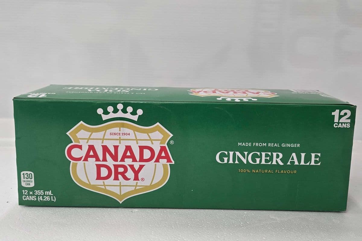 Canada Dry Ginger Ale 12 × 355ml (12 cans)