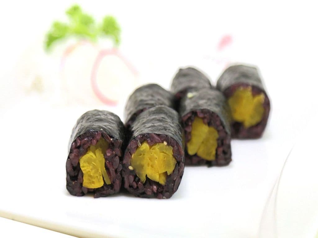 89B brown rice pickled radish