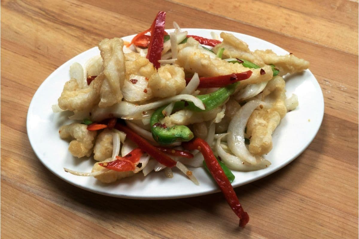 55. Dried Salt and Pepper Squid