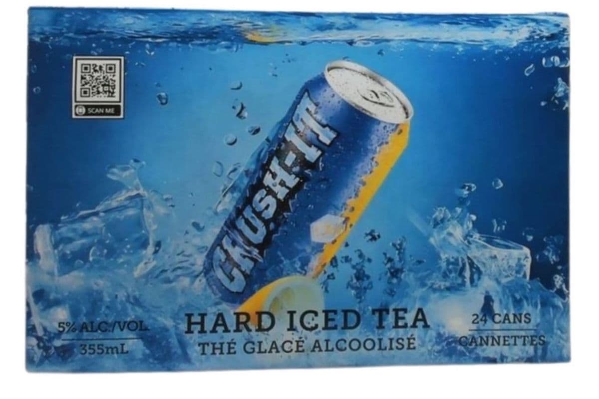 CRUSH-IT HARD ICED TEA 24 PK (24 x 355ML)