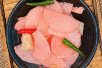 Picked Radish with Asian Pear / 雪梨酸甜萝卜片