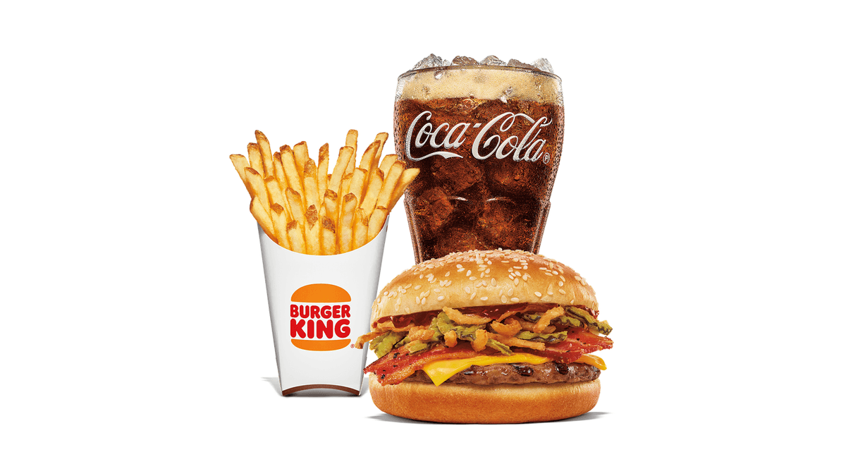 Whopper® junior BBQ bacon à l'érable grand format