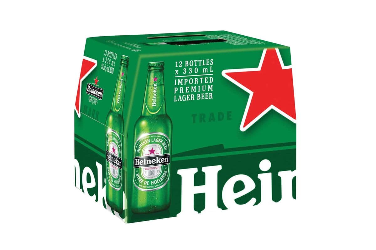 Heineken (12 x 330 ml Bottles)