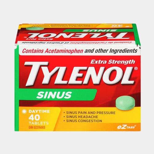 Tylenol® Sinus extra fort (40 comprimés) / Tylenol® Extra Strength Sinus (40 tablets)