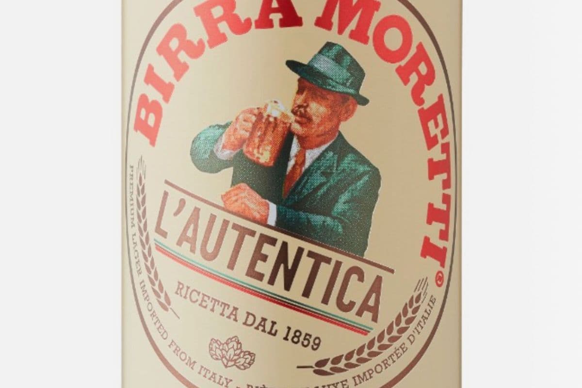 Birra Moretti (1 x 500 ml Can)