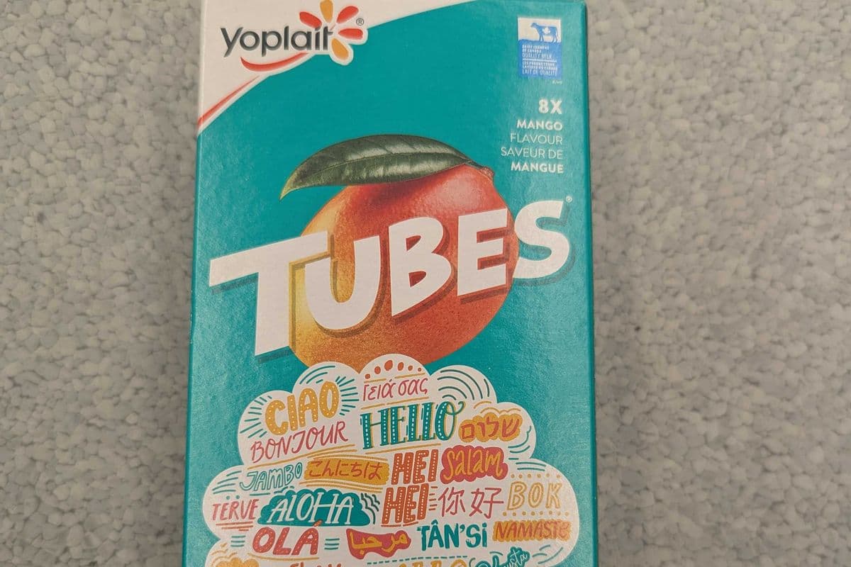 Yoplait Yogurt Tubes - Mango (8x56g)