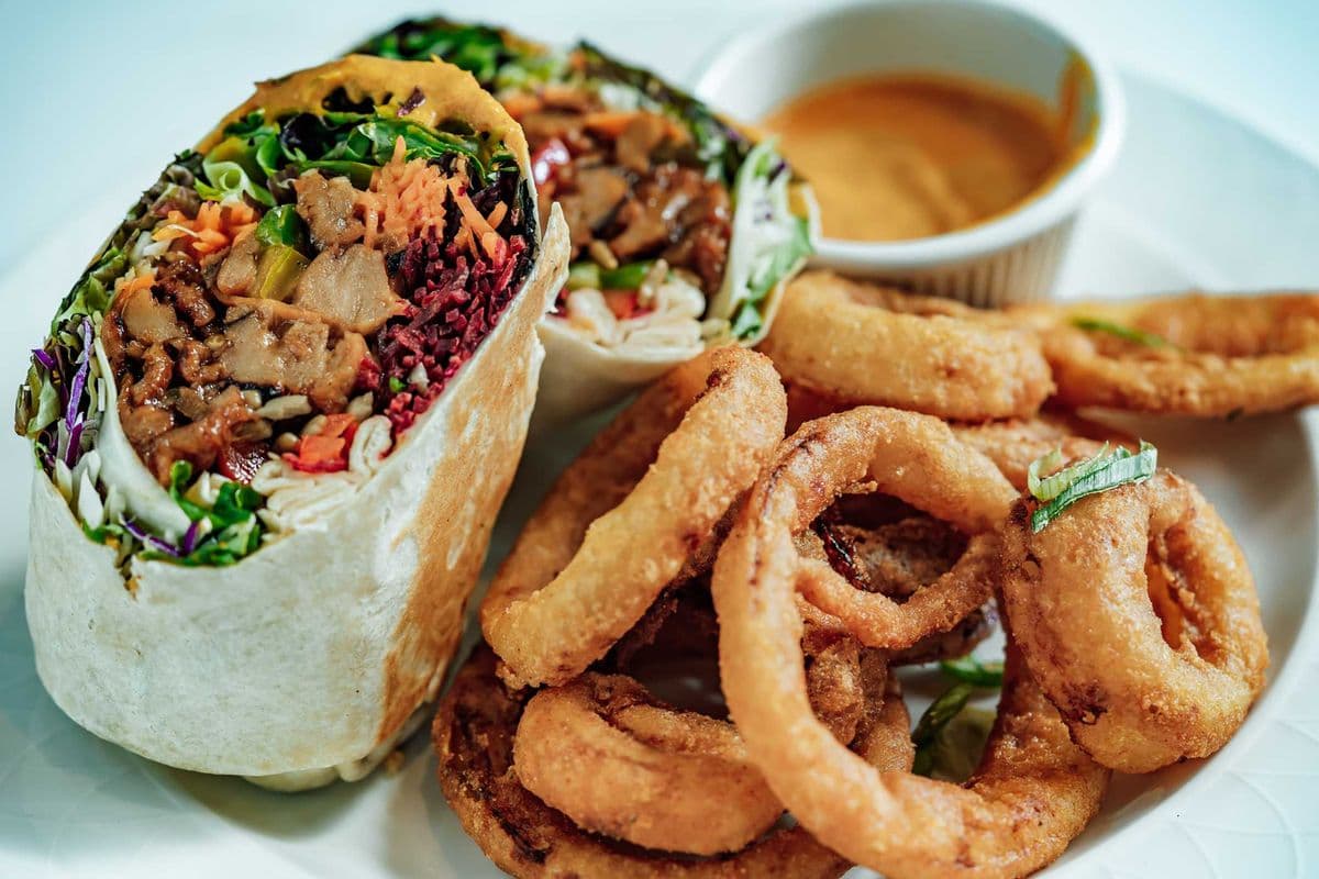Ginger Chicken Wrap