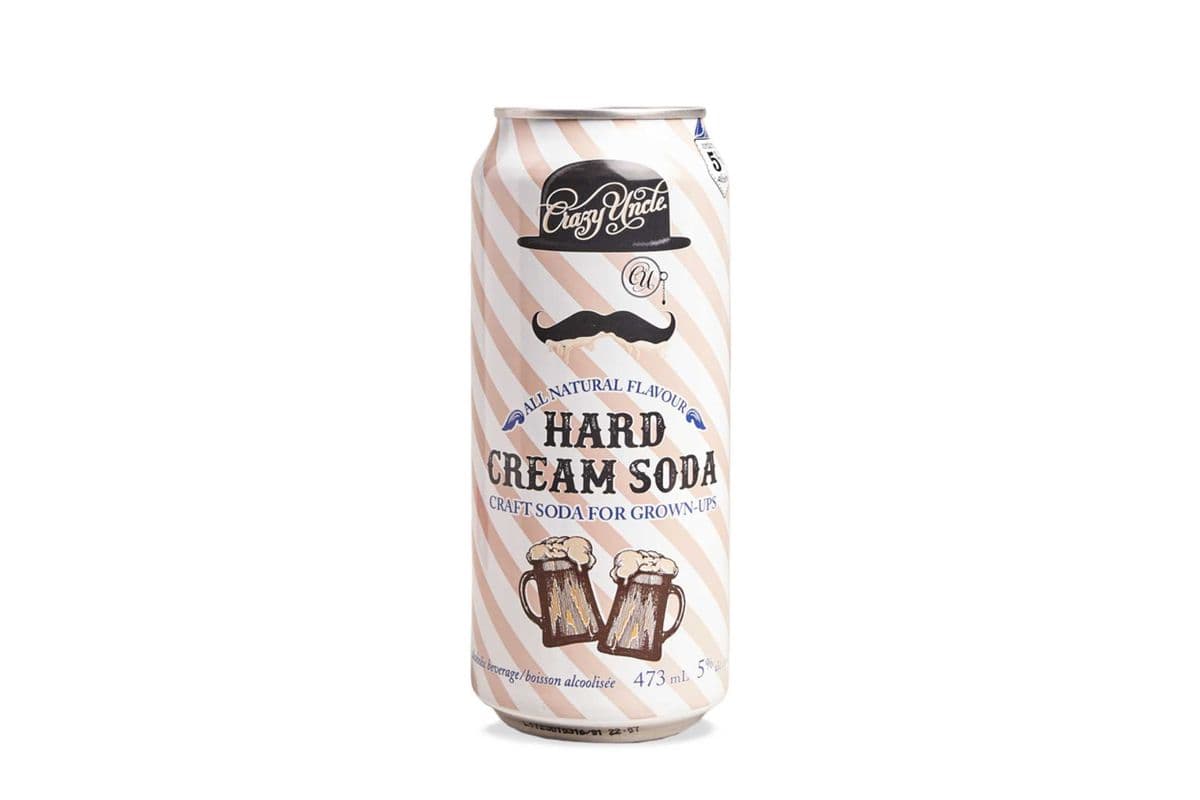 Crazy Uncle Hard Cream Soda (1 x 473ml)