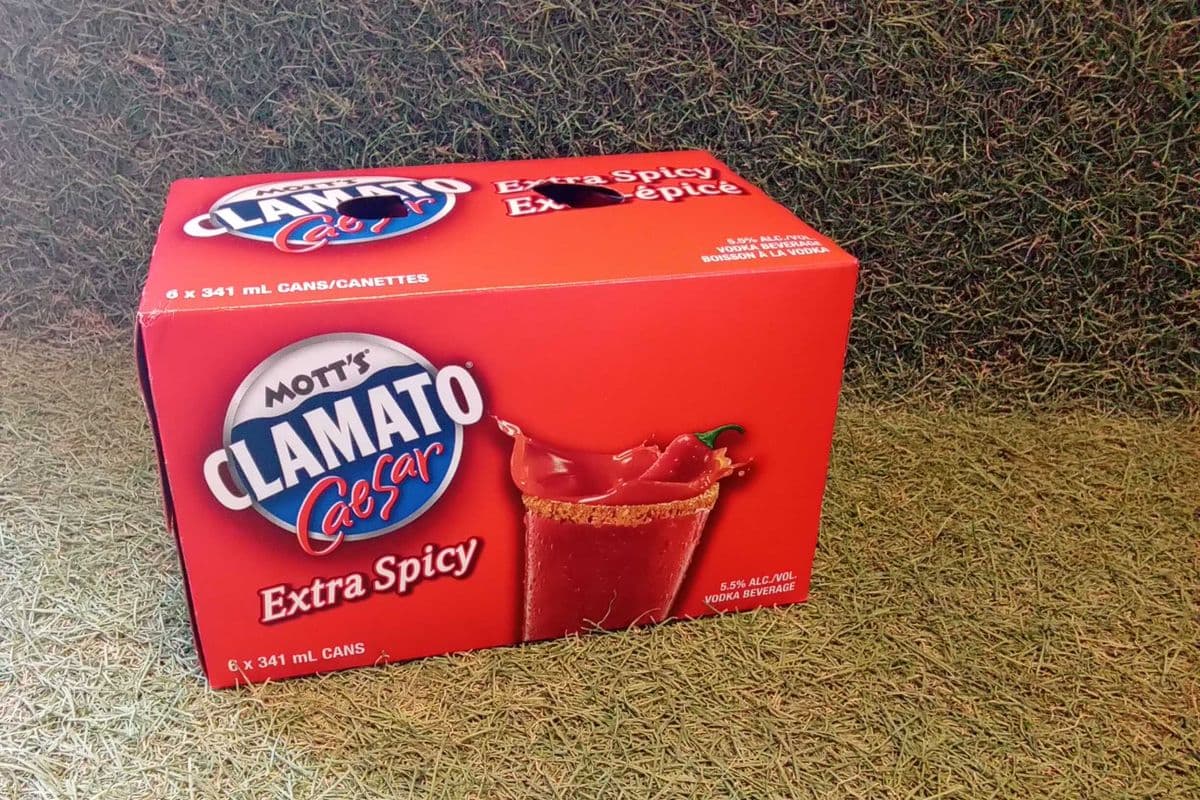 Mott's Clamato Caesar Spicy (6 x 355 ml)