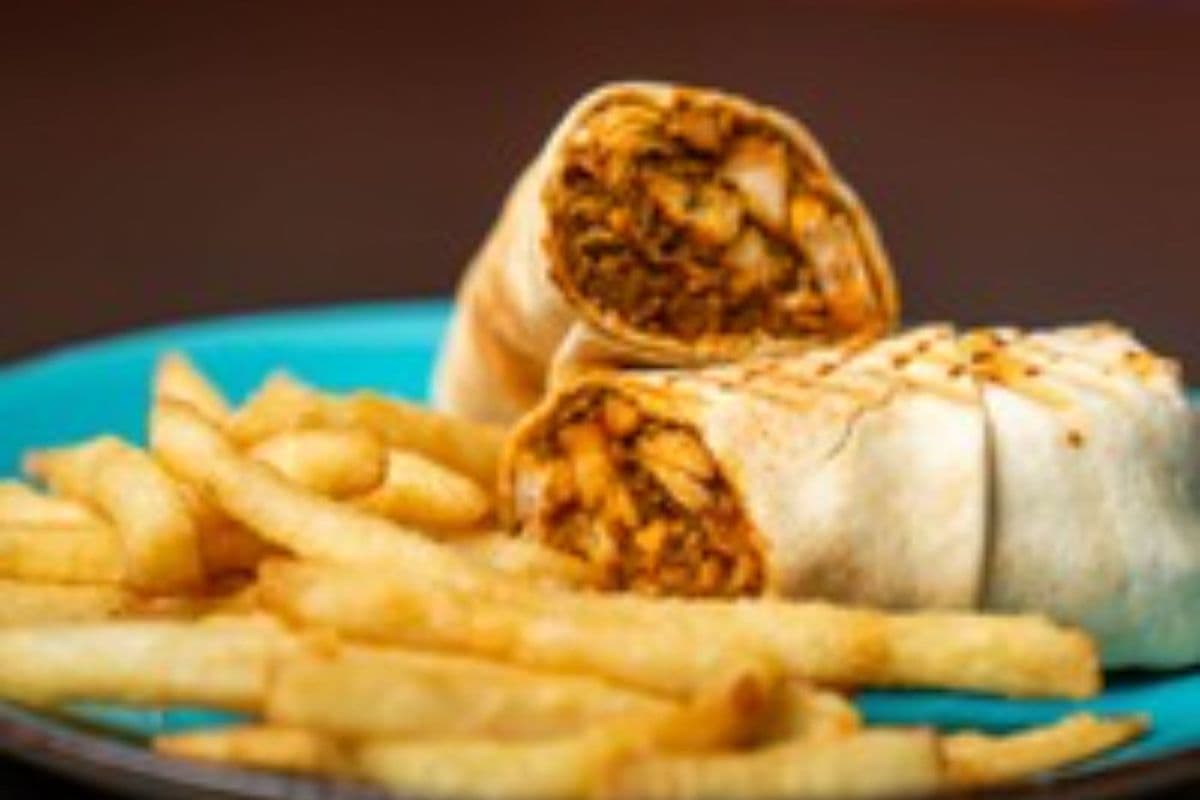 Vegan Tandoori Chicken Wrap