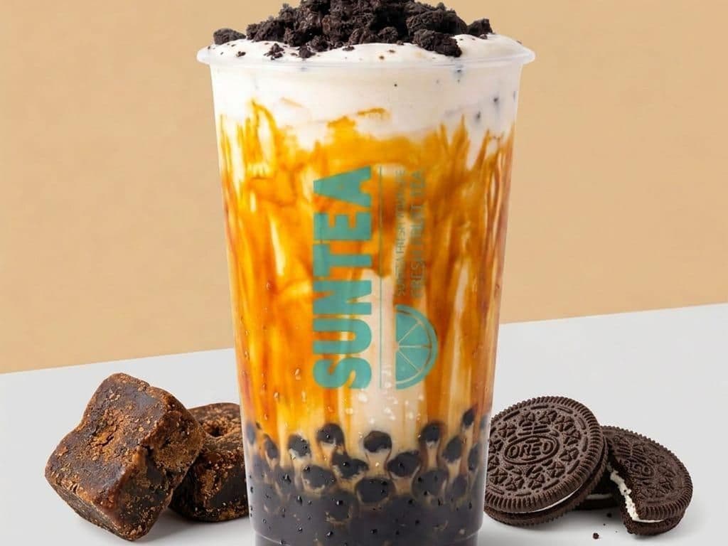 Brown Sugar Pearl Fresh Milk 黑糖鲜乳