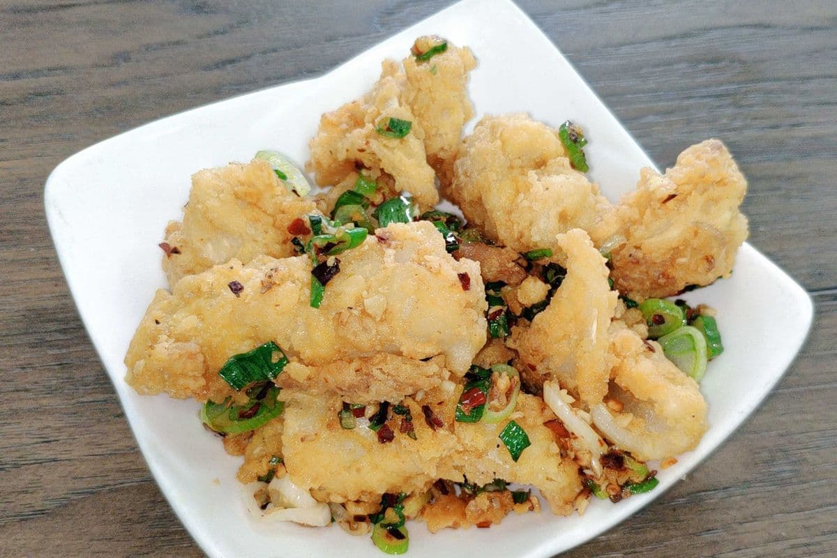 A6. Deep-Fried Salt and Pepper Squid