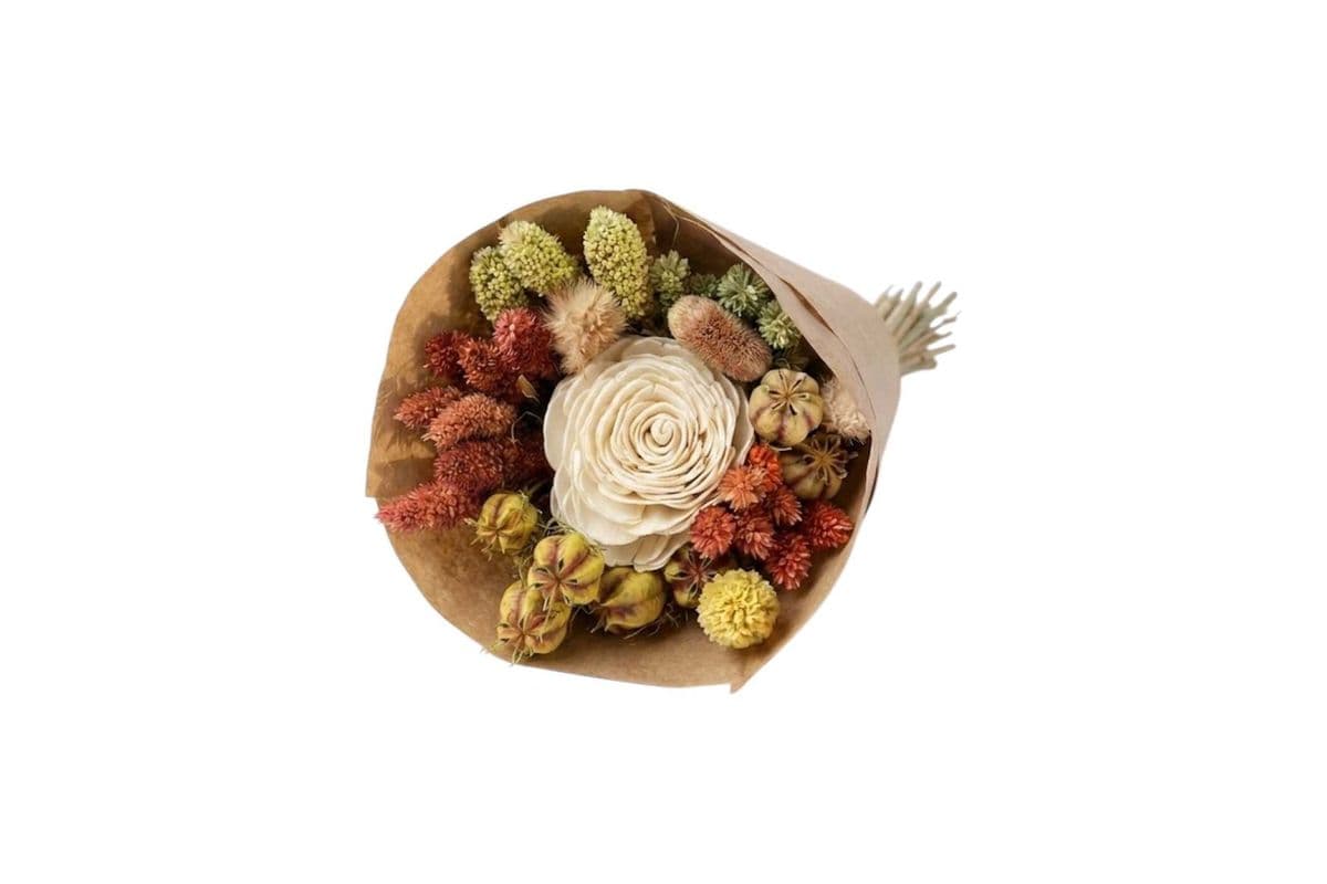 Whimsy Rose Dried Flower Bouquet - Small