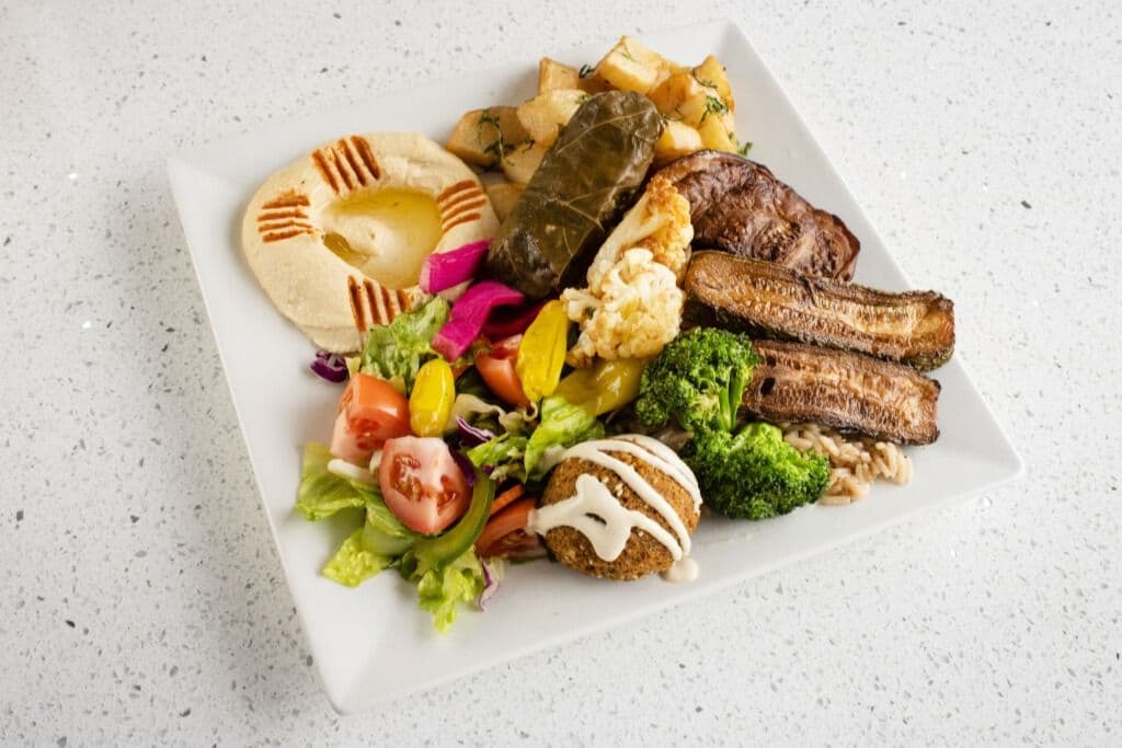 4. Vegetarian Plate