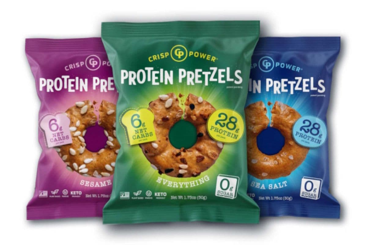 Crisp Power Keto Protein Pretzels