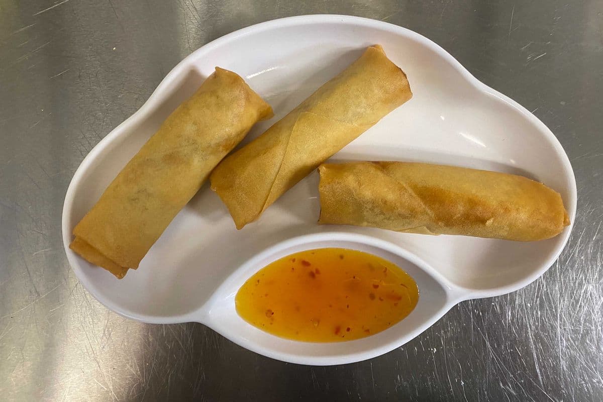 A3. Meat Spring Rolls (3 pcs)