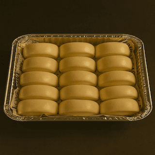 Platter Mini Buns (12pc, incl. Condensed Milk)🥦 / 歡樂餐 美白小饅頭(12pc、附煉奶)🥦