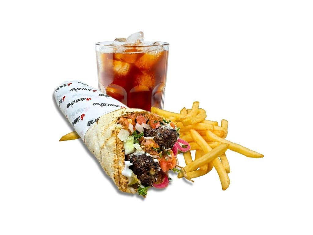 Beef Shawarma Wrap Combo
