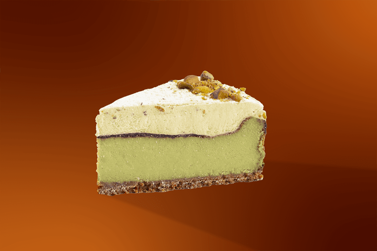 Pistachio Basque Cheesecake