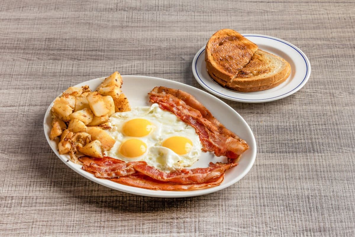 Three-Egg Traditional Breakfast