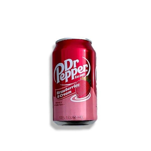 Dr. Pepper Fraise et Créme 355ml/ Dr, Pepper Strawberries & Cream