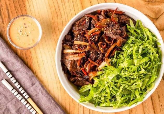 Beef Bulgogi Rice Bowl / Boeuf bulgogi avec riz