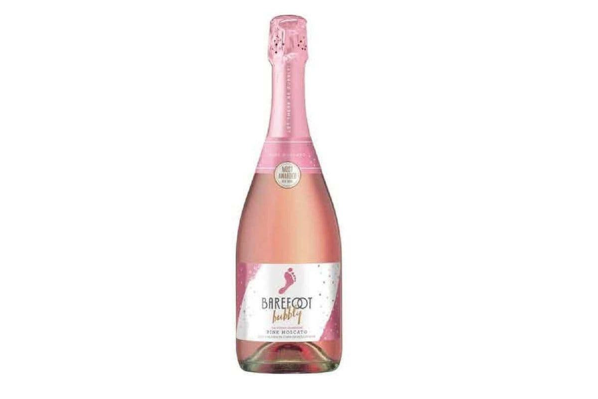 Barefoot Bubbly Pink Moscato (1 x 750 ml)