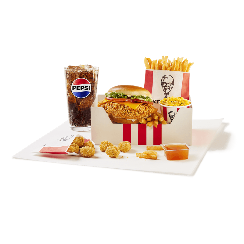 Deluxe Big Crunch Sandwich Box Meal