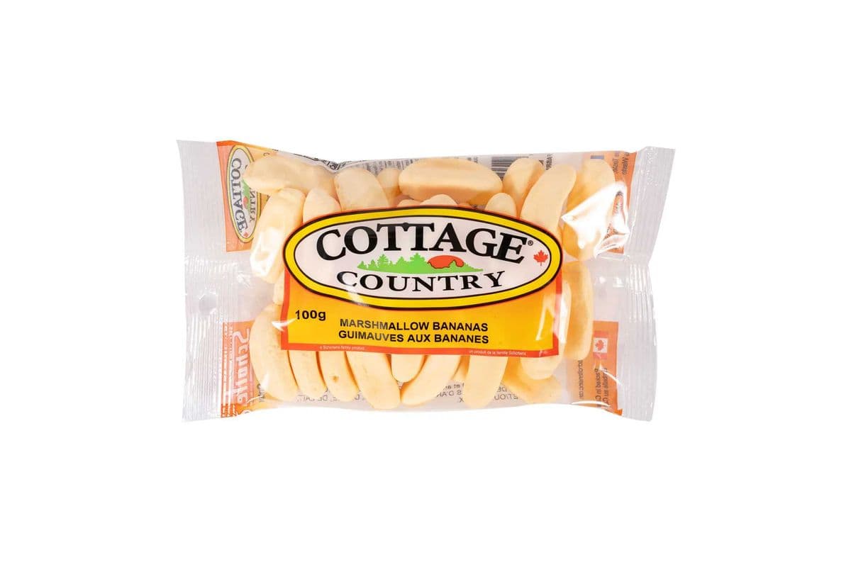 Cottage Country Marshmallows Bananas 100g